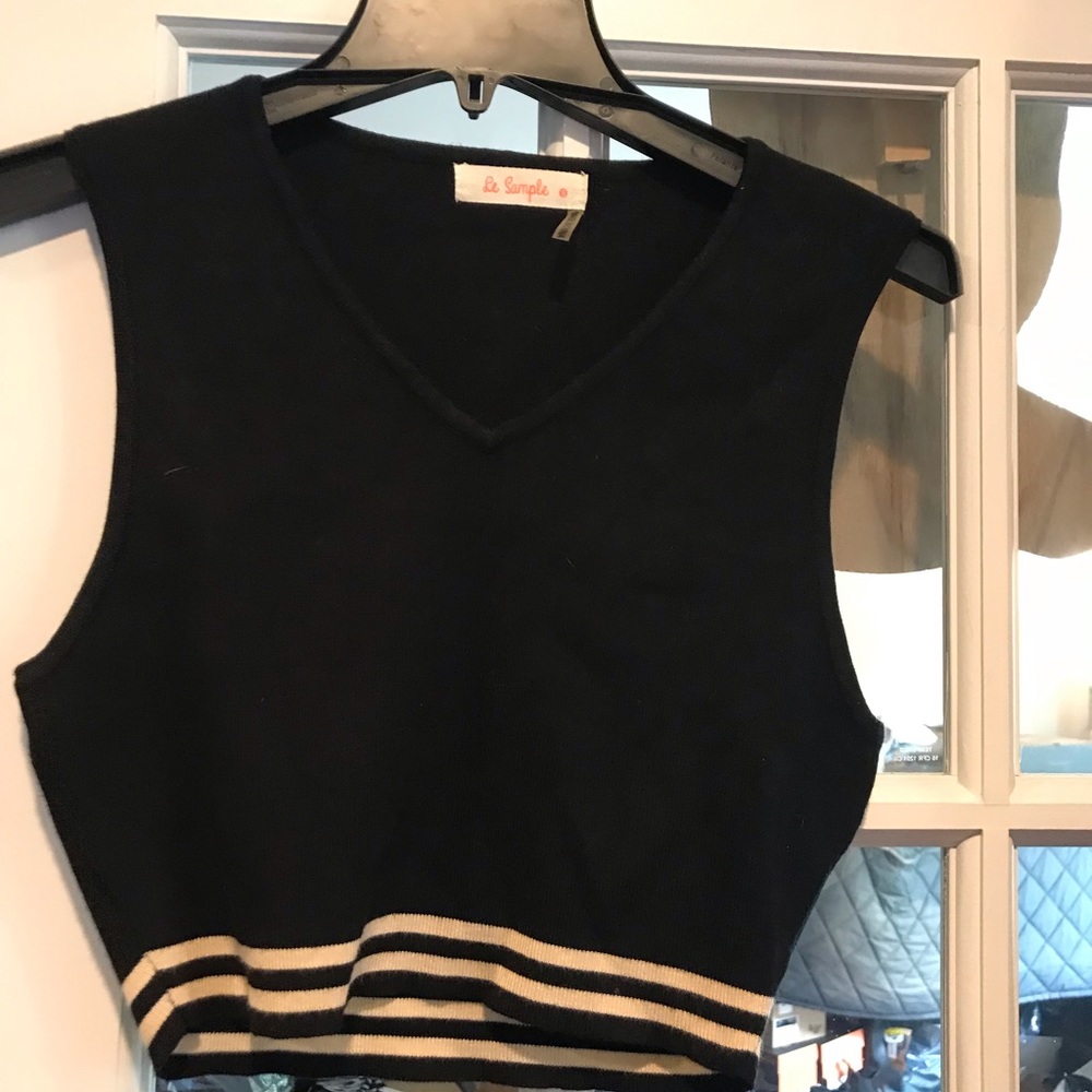 Le Sample crop top